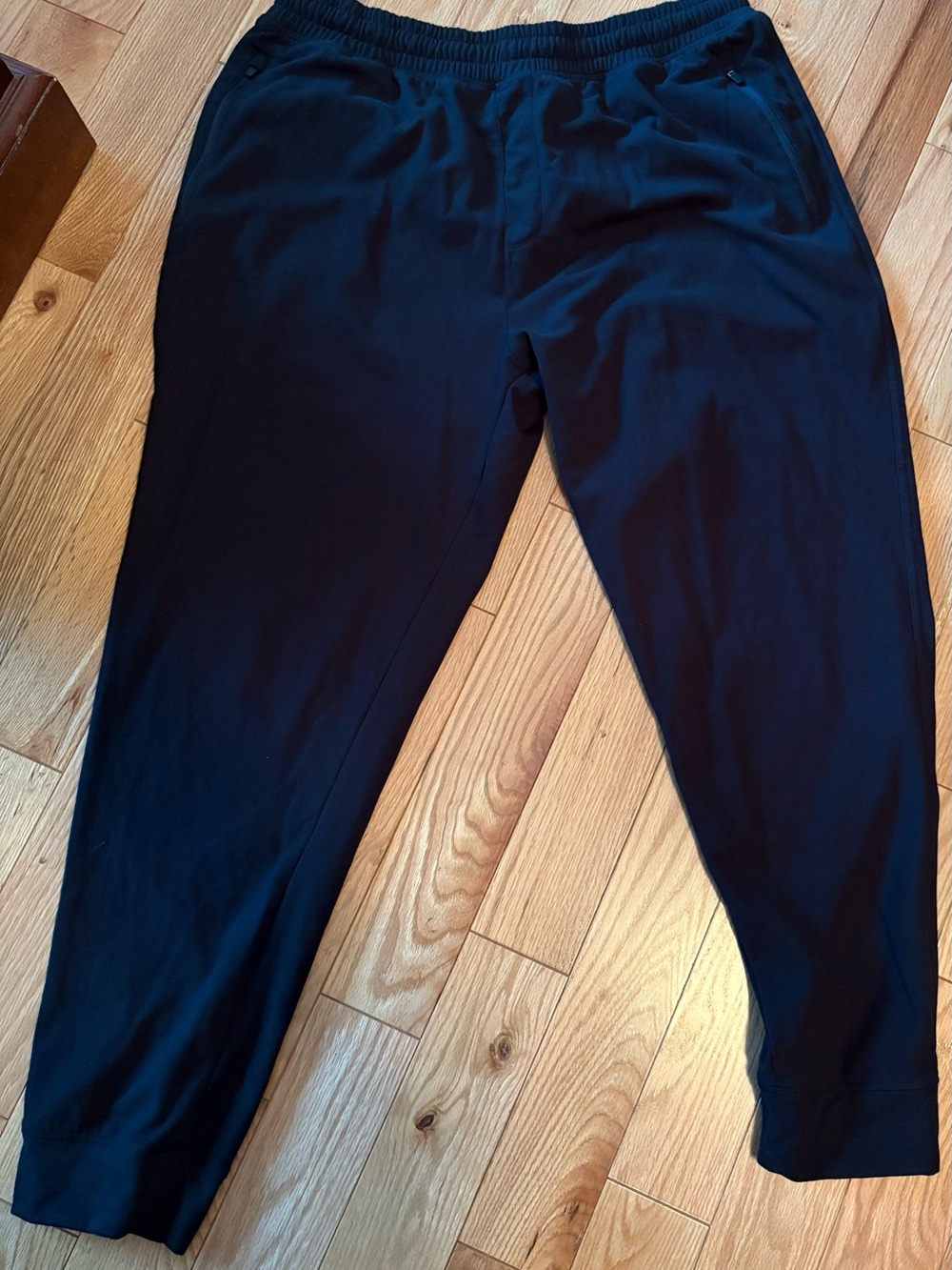 Jockey Men's Black Elastic-Waist Jogger Pants